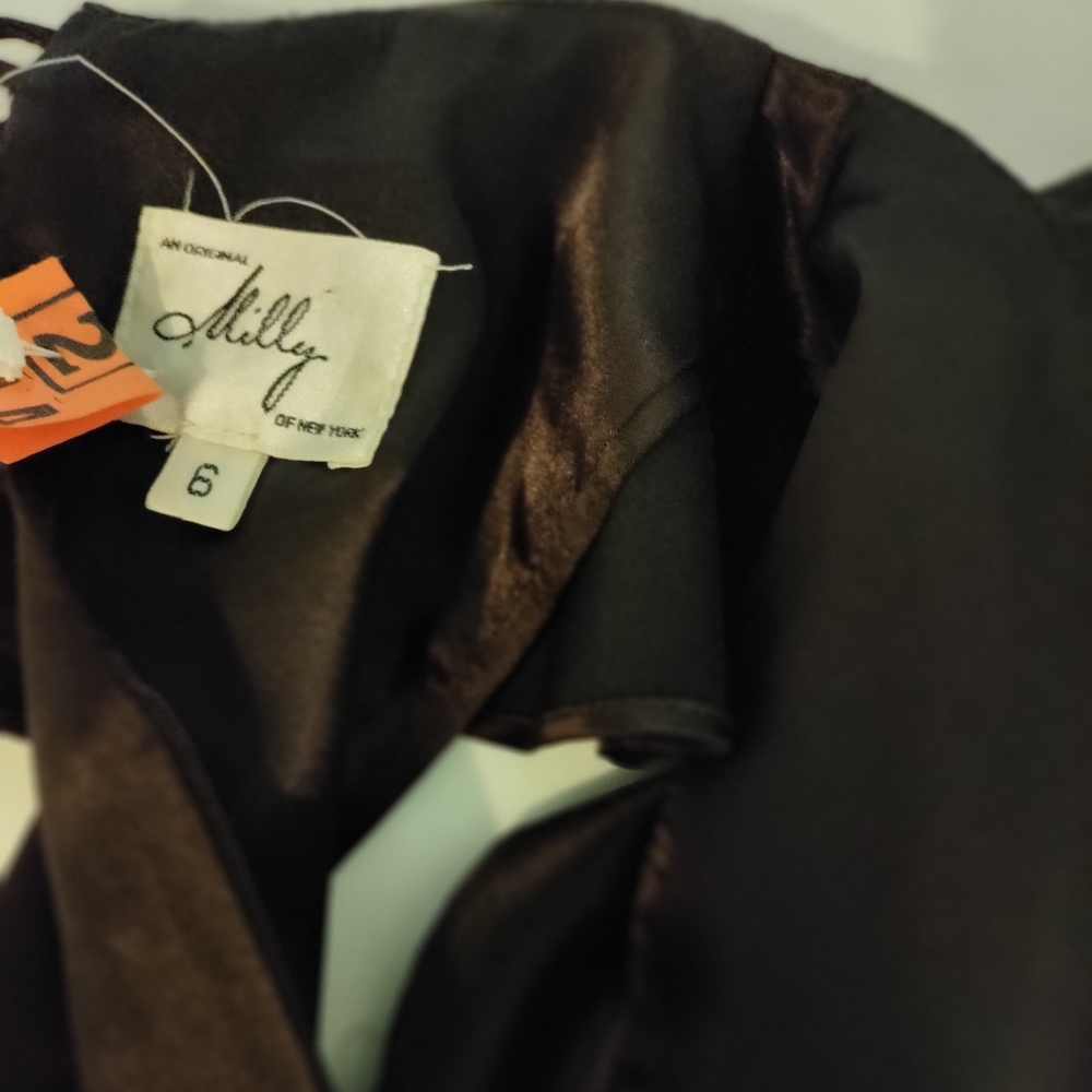 Milly of New York Ruffle Lined Formal Dress